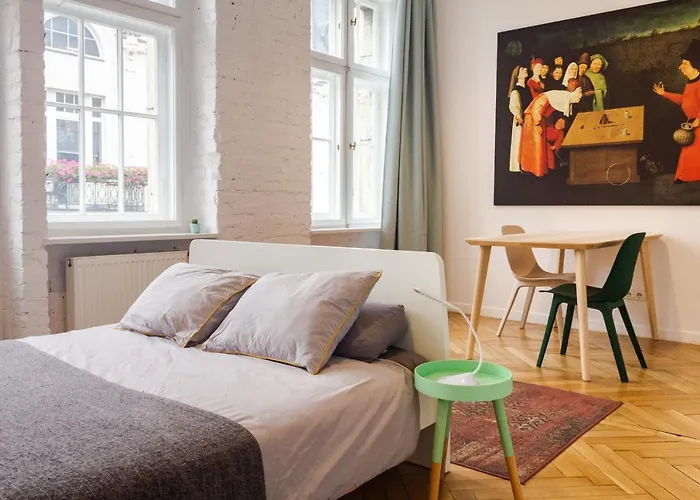 Апартаменты Przy Woonerfie Лодзь